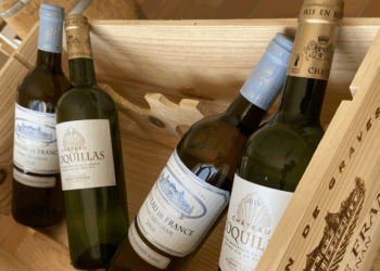 Château Coquillas 2024 : vin, fossiles et crustacés