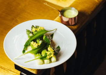 Chez Drouant, l’asperge dans tous ses états