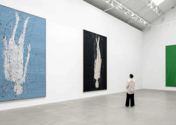 Georg Baselitz chez Thaddaeus Ropac : le fauteuil (roulant) comme pinceau