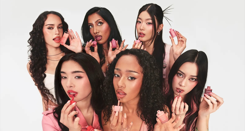 LANEIGE branche les amplis avec KATSEYE