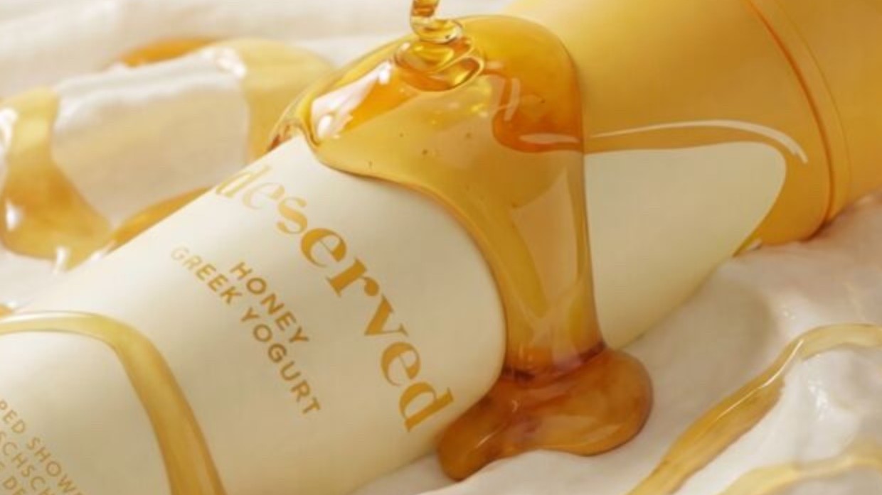 « deserved », la douche n’a jamais été aussi gourmande